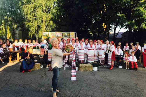 До Гребінки завітала незмінна ведуча
