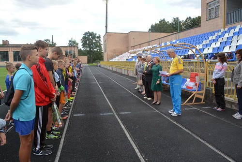 Гребінківщина.спринтерський забіг