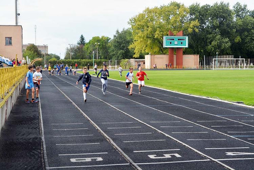 Гребінківщина.спринтерський забіг