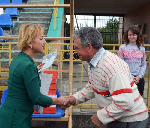 Гребінківщина.спринтерський забіг