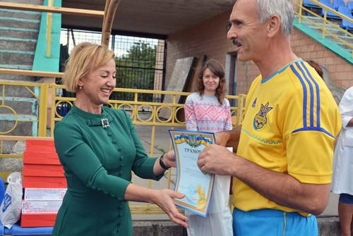 Гребінківщина.спринтерський забіг