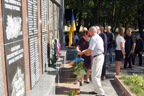 Гребінка. 74-у річниця визволення міста від фашистів