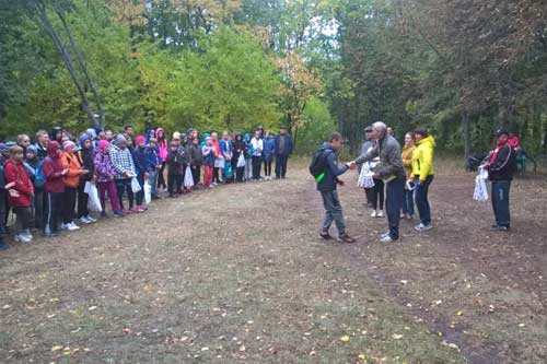 В Гребінці пройшли змагання на Першість району з легкоатлетичного крос