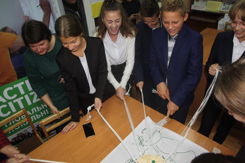 В Гадячі використовують ігрові техніки для роботи з підлітками