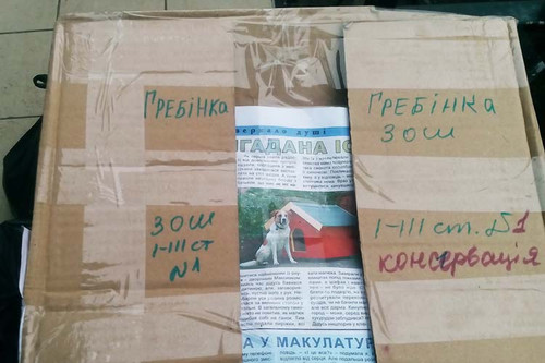 Гребінківські школярі та вчителів підготували гостинці воїнам АТО