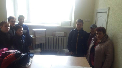 Гребінківські школярі та вчителів підготували гостинці воїнам АТО