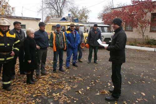У Гребінці пройшли тренування штабу цивільного захисту