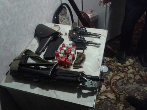 На Полтавщині СБУ викрила мережу із збуту зброї та боєприпасів