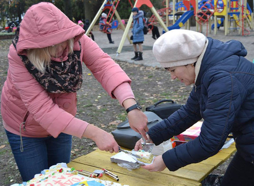 Ветерани АТО втілили мрію пирятинських дітлахів