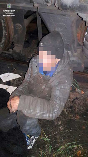 Крадіжка кабелю двигуна локомотива