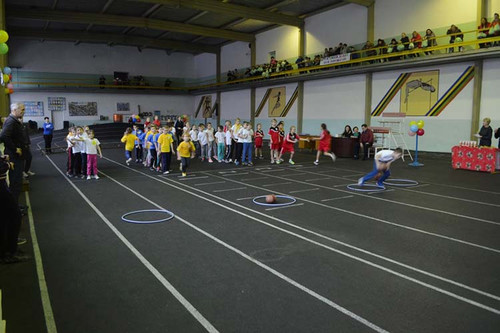 У Гребінці відбулися змагання «Веселі старти» серед школярів