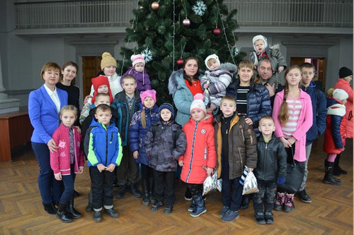 На Гребінківщині відбувся благодійний захід для багатодітних сімей