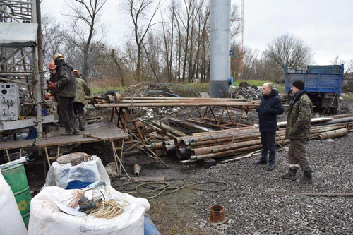 Для двох пирятинських сіл будується водяна свердловина