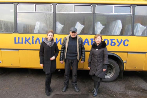 У Гребінківській громаді придбали новий шкільний автобус