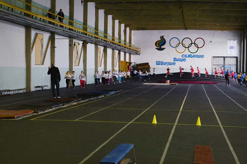 У Гребінці відбулися змагання «Веселі старти» серед школярів