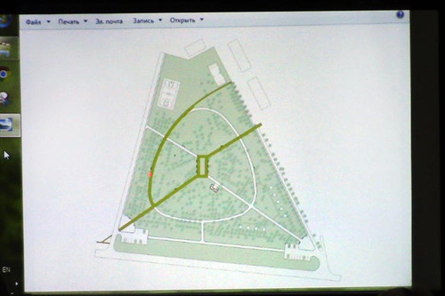 Ескіз проекту “Реконструкція паркової зони по вул. Парковій Гребінка