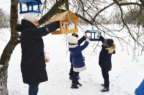 На Гребінківщині діти долучились до опіки за птахами в зимовий період На Гребінківщині діти долучились до опіки за птахами в зимовий період