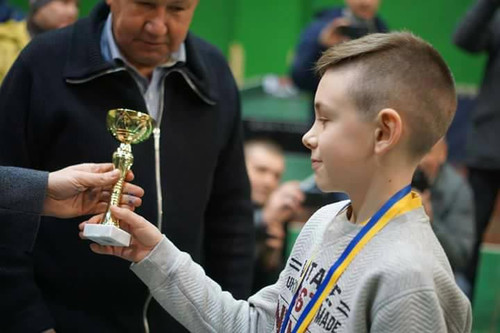 Призер Всеукраїнських змагань з настільного тенісу Барабаш Олександр