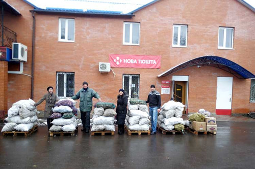 Чергова допомога нашим захисникам від гребінківців