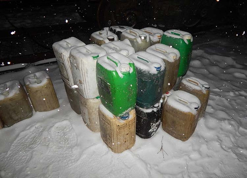 крадіжку палива із залізничних вагонів