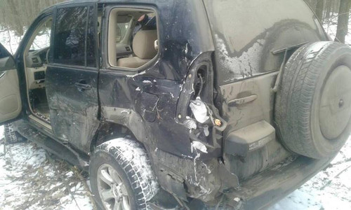 Автомобіль «Toyota» в ДТП Автомобіль «Toyota» в ДТП