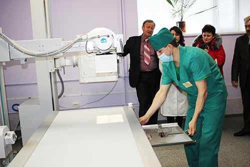 У Лубенській центральній лікарні відкрили новий рентгенкабінет