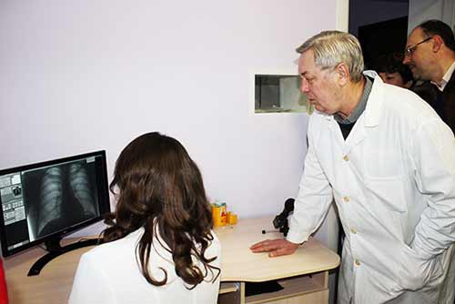 У Лубенській центральній лікарні відкрили новий рентгенкабінет