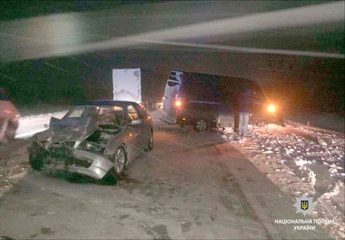 У ДТП на Лубенщині постраждали четверо іноземців