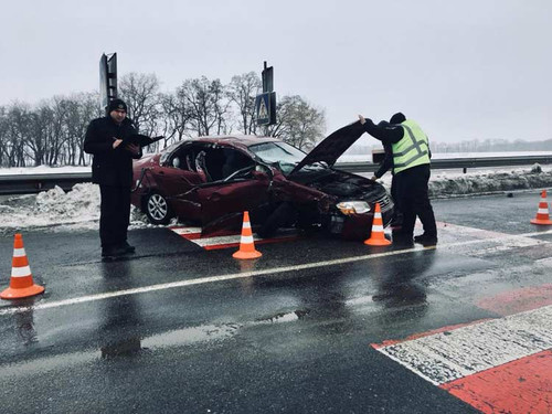 На Полтавщині сталась ДТП, у якій постраждали три людини