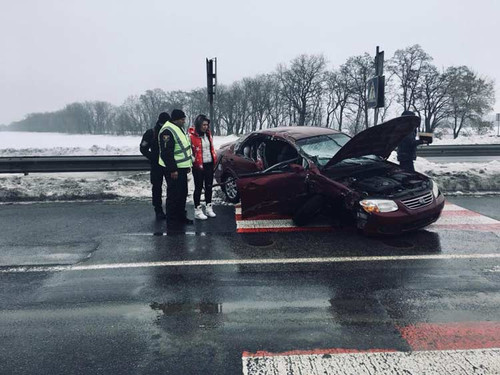 На Полтавщині сталась ДТП, у якій постраждали три людини