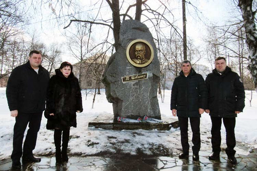 У Гребінці вшанували пам'ять Тараса Григоровича Шевченка