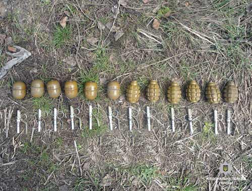 У залізничному вантажному вагоні на Полтавщині виявлено 12 гранат