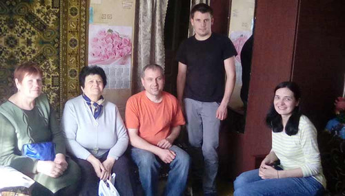Волонтери церкви «Жива надія», м. Гребінка