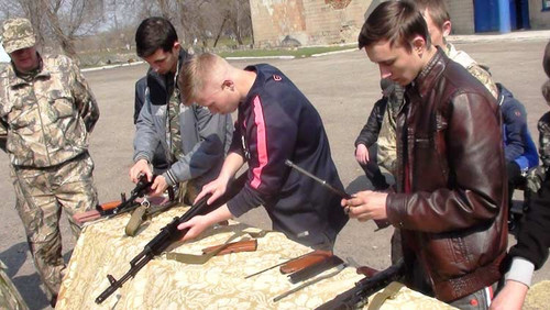 Стрільби та практичні заняття допризовної молоді Гребінківщини