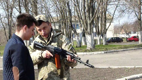 Стрільби та практичні заняття допризовної молоді Гребінківщини