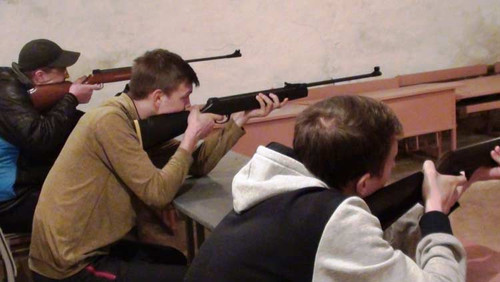 Стрільби та практичні заняття допризовної молоді Гребінківщини