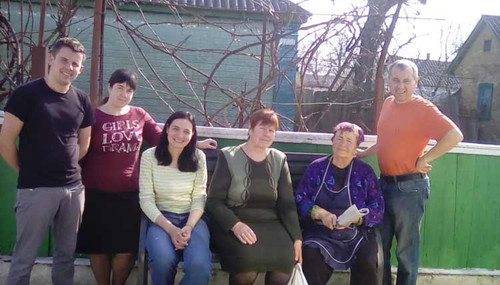 Волонтери церкви «Жива надія», м. Гребінка