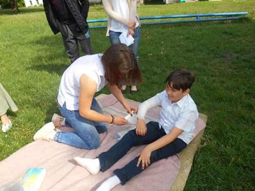 День цивільного захисту пройшов у 1-й школі Гребінки День цивільного захисту пройшов у 1-й школі Гребінки