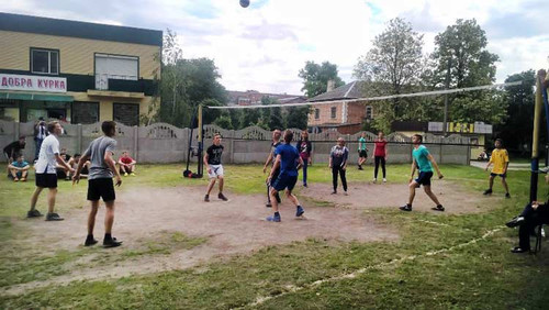 На Гребінківщині розіграли першість району з волейболу серед школярів