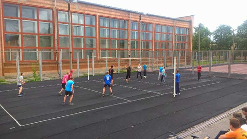 На Гребінківщині розіграли першість району з волейболу серед школярів