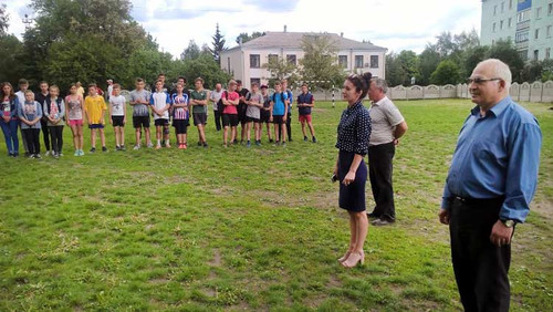 На Гребінківщині розіграли першість району з волейболу серед школярів