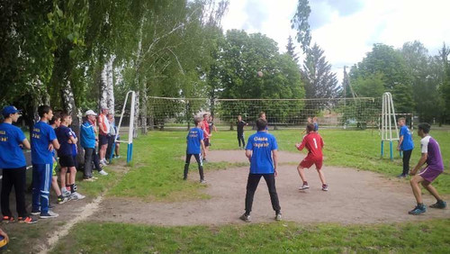 На Гребінківщині розіграли першість району з волейболу серед школярів