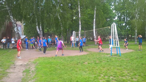 На Гребінківщині розіграли першість району з волейболу серед школярів