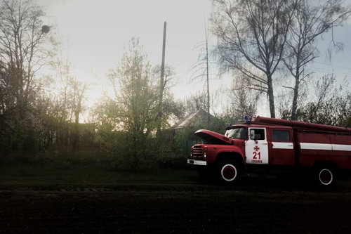 Пожежа у приватному домогосподарстві