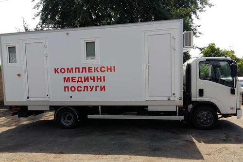 Полтавщина отримала сім автомобільних пересувних комплексів