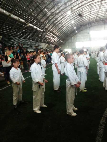 На Полтавщині пройшла атестація на помаранчевий пояс з карате