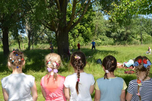 У таборі при Майорщинській ЗОШ І-ІІІ ст. День краси та прекрасного