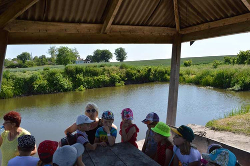 У таборі при Майорщинській ЗОШ І-ІІІ ст. День українських традицій