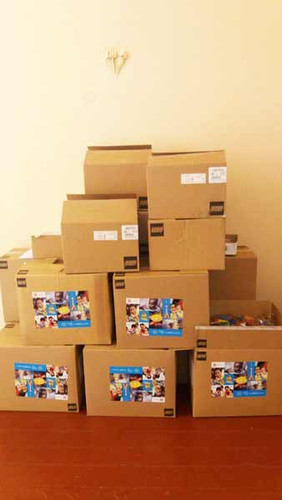 Гребінківщина отримала перші набори LEGO для першокласників