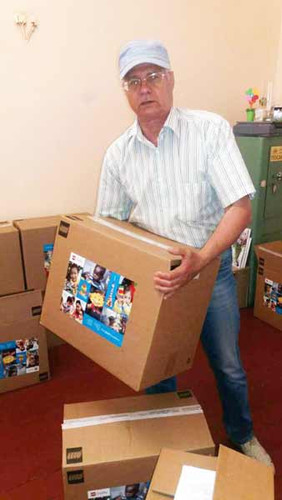 Гребінківщина отримала перші набори LEGO для першокласників